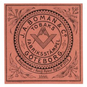 J. A. Boman & Co bolagsmärke