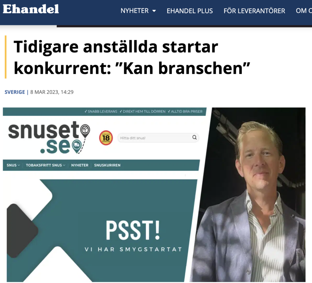 Intervju Ehandelse 8 mars 2023