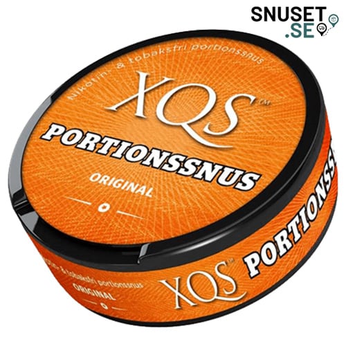 XQS Original Nikotinfritt Portionssnus Snuset.se