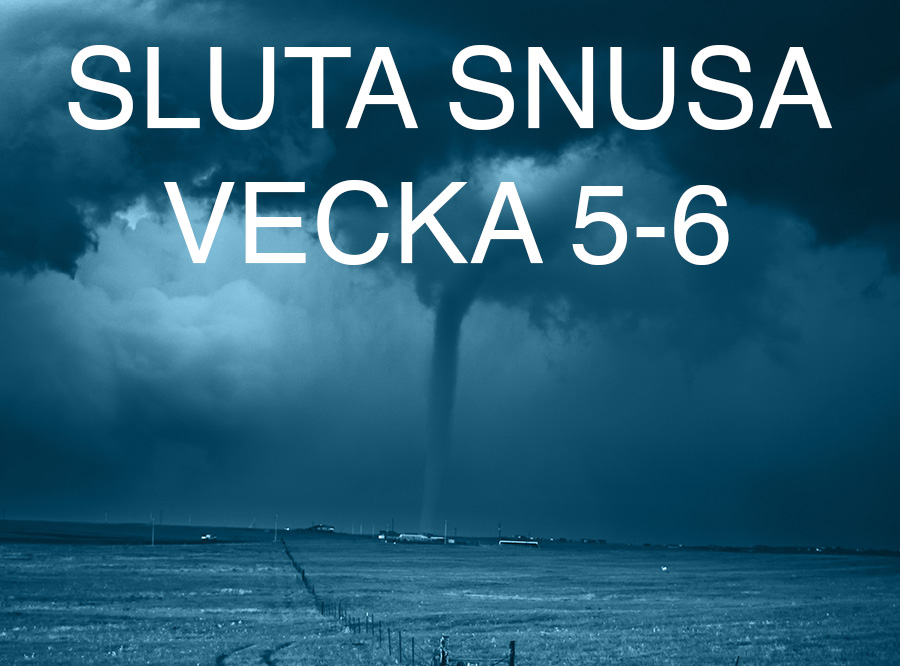 Sluta snusa vecka 5-6