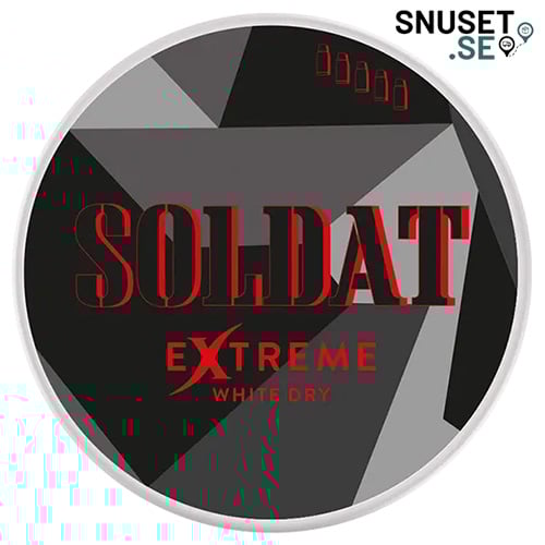 Soldat Extreme Extra Stark White Portionssnus