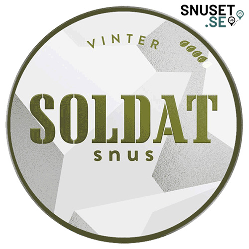 Soldat Vinter Extra Stark White Portionssnus