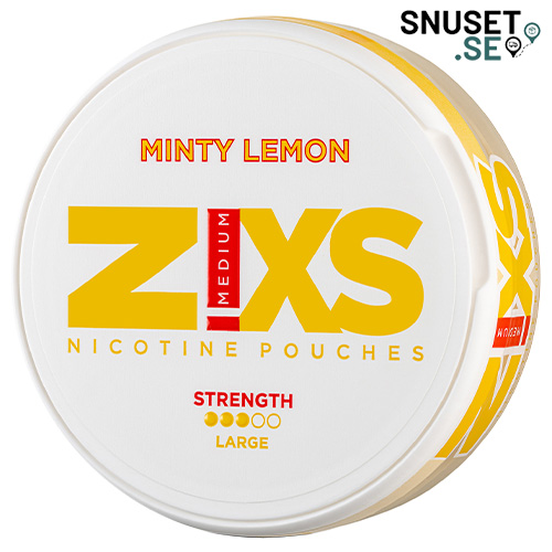 Zixs Minty Lemon Original Tobaksfritt Snus