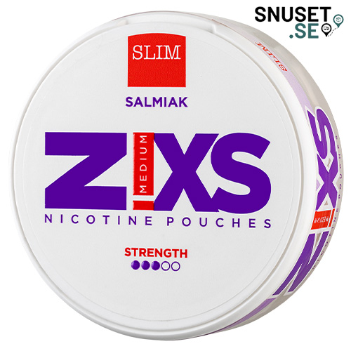 Zixs Salmiak Slim Tobaksfritt Snus