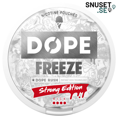 Dope Freeze Stark vitt snus