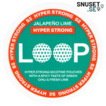 Loop Jalapeño Lime Hyper Strong tidigare design och dosa