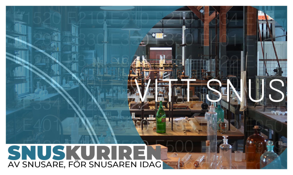 Vad innehåller vitt snus, egentligen?