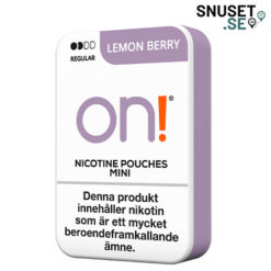 On! Lemon Berry 3mg Mild Mini