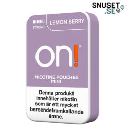 On! Lemon Berry 6mg Mini