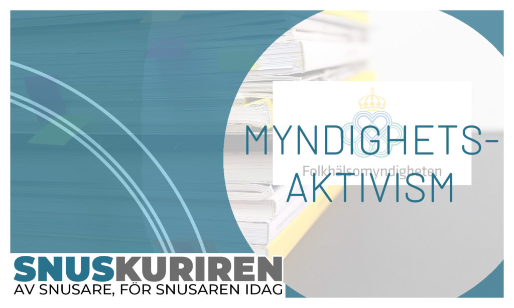Folkhälsomyndighetens rapport är myndighetsaktivism