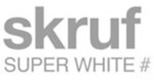 Skruf Super White logo
