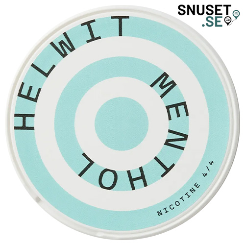 Helwit Menthol Vitt Snus