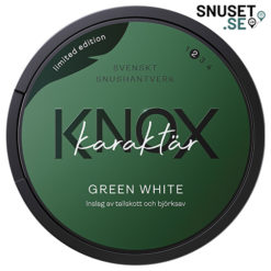 Knox Karaktär Green White Portionssnus