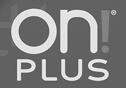 On! Plus logotyp