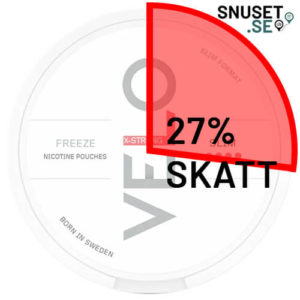 Velo Freeze X-Strong 27 procent skatt.