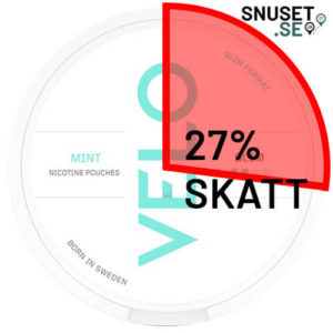 Velo Mint 29 procent skatt.