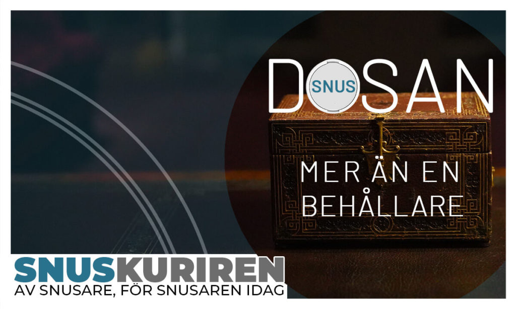 Snusdosa - mer än en behållare