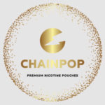 Chainpop vitt snus logotyp