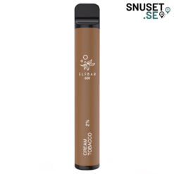 Elf Bar Cream Tobacco 600 20 mg Vape