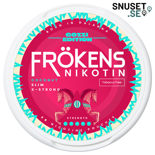 Frökens Nikotin Coconut Gozzi Edition Vitt Snus