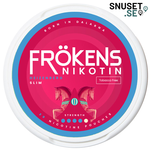 Frökens Nikotin Heizenberg Vitt Snus