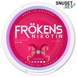 Frökens Nikotin Lollipop Slim Tobaksfritt Snus