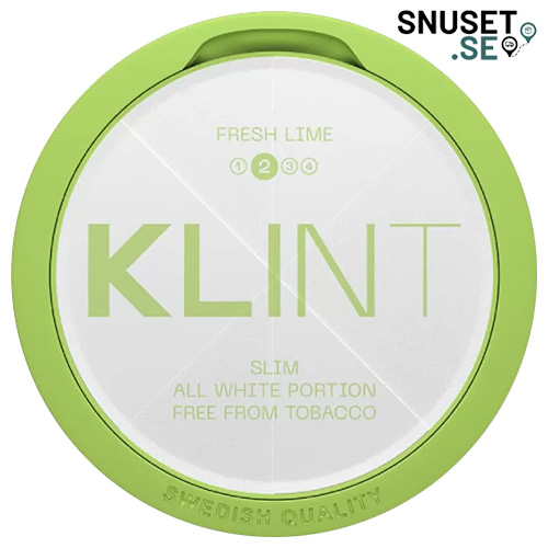 Klint Fresh Lime Mild Slim Tobaksfritt Snus