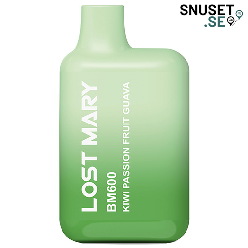 Lost Mary Kiwi Passionfruit Guava 600 20 mg