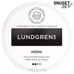 Lundgrens Mörk Vitt Snus