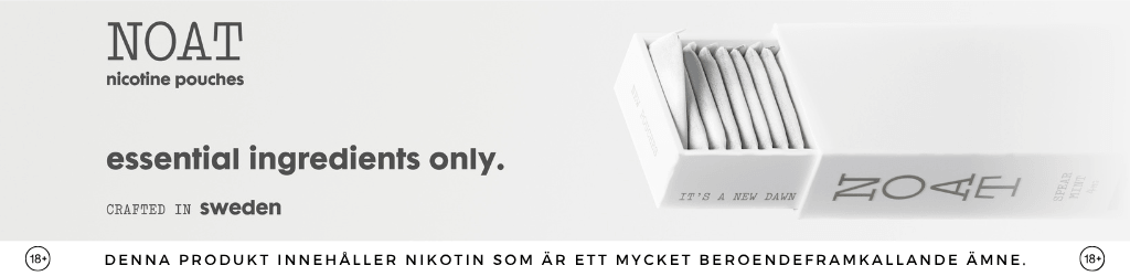NYHET! NOAT Vitt Snus
