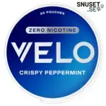 Velo Crispy Peppermint Zero Ny design december 2024