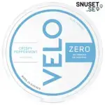 Velo Crispy Peppermint Zero ny design och namn