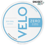 Velo Ice Cool Zero Slim Nikotinfritt Vitt Snus äldre namn och design