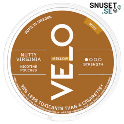 Velo Nutty Virginia Mild Mini Tobaksfritt Snus