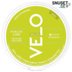 Velo Punchy Lime Mild Mini Tobaksfritt Snus tidigare design och dosa