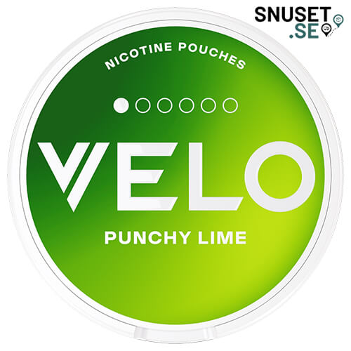 Velo Punchy Lime Mini ny design och dosa 2024