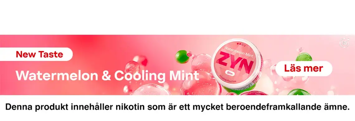 NYHET Zyn Watermelon Mint