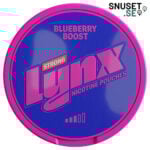 Lynx Blueberry Boost Stark äldre utgående design och dosa