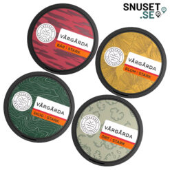 Vårgårda snus Starka Blom, Bär, Skog och Ört Mixpack