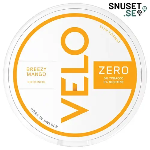 Velo Breezy Mango Zero nytt namn och design december 2024