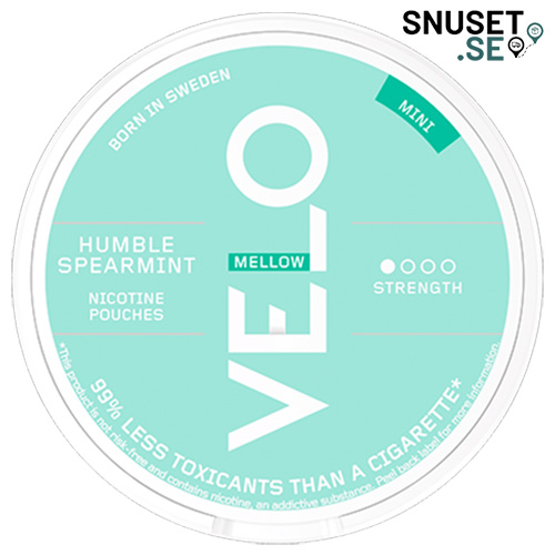 Velo Humble Spearmint Mini tidigare design och dosa