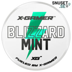 X-Gamer Blizzard Mint Nikotinfritt Koffeinsnus