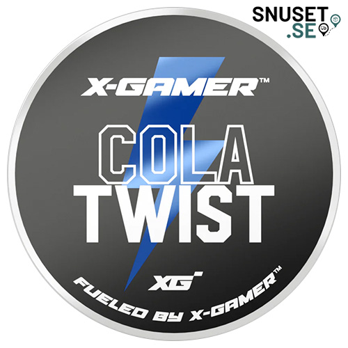 X-Gamer Cola Twist Nikotinfritt Koffeinsnus