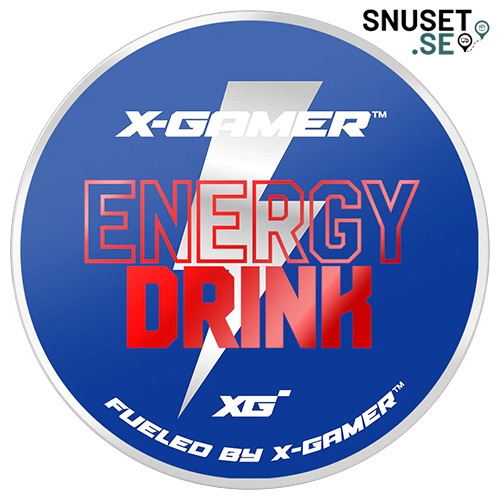 X-Gamer Energy Drink Nikotinfritt Koffeinsnus