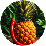 chili och ananas smak