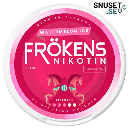 Frökens Nikotin Watermelon Ice Vitt Snus