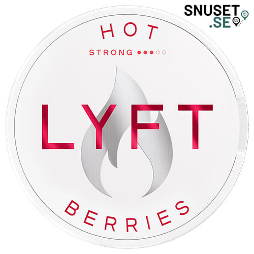 Lyft Hot Berries Starkt Vitt Snus
