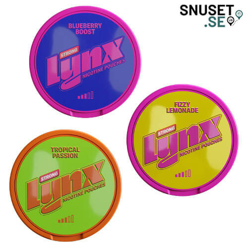 Lynx Vitt Snus Mixpack