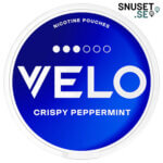 Velo Crispy Peppermint Mini ny design och dosa 2024