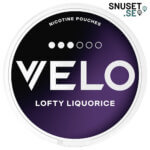Velo Lofty Liquorice ny design och dosa 2024